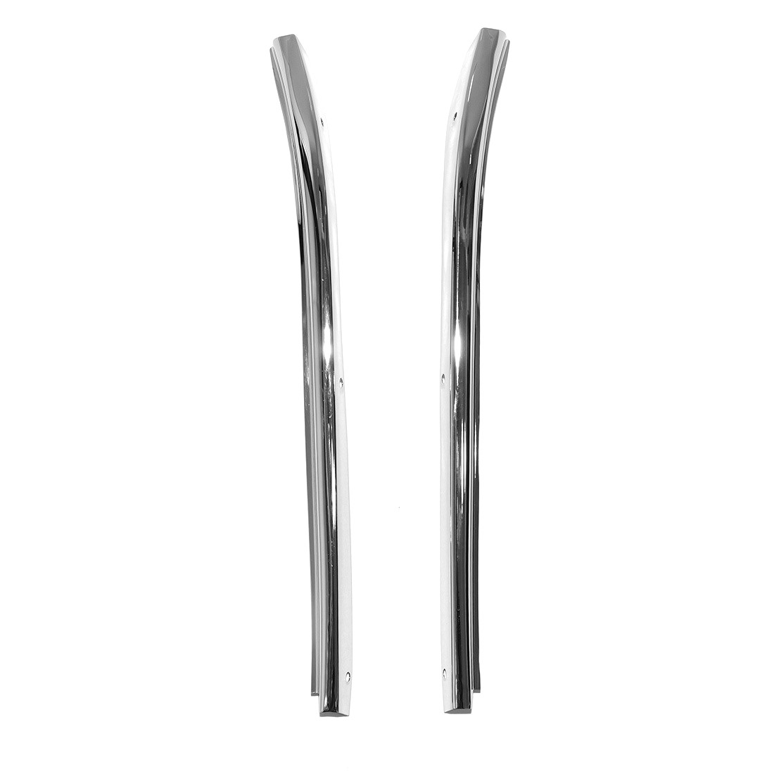 1955-57 HARDTOP/NOMAD WINDSHIELD PILLAR MOLDINGS